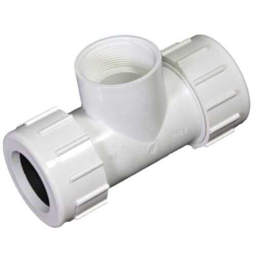 PVC Compression Tee - Repair Fittings